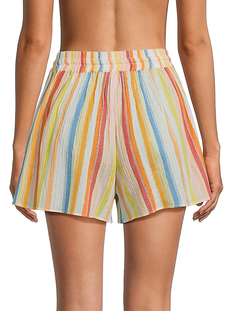 Jimmie Striped Drawstring Shorts