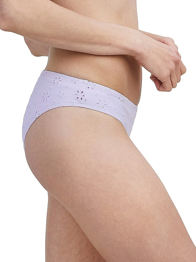 The Daphne Eyelet Bikini Bottom