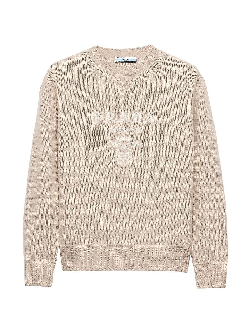 Cashmere and Wool Crew-Neck Sweater