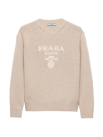 Cashmere and Wool Crew-Neck Sweater