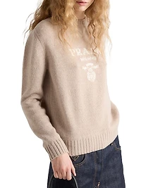 Cashmere and Wool Crew-Neck Sweater