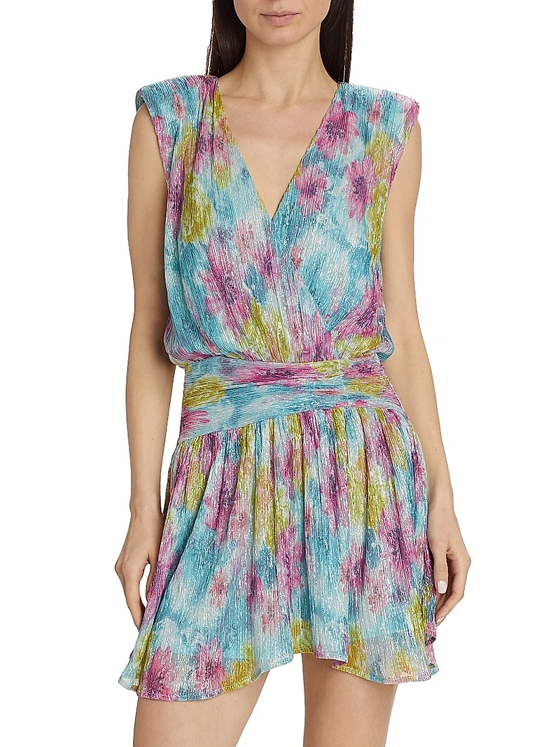 Matilda Watercolor Minidress