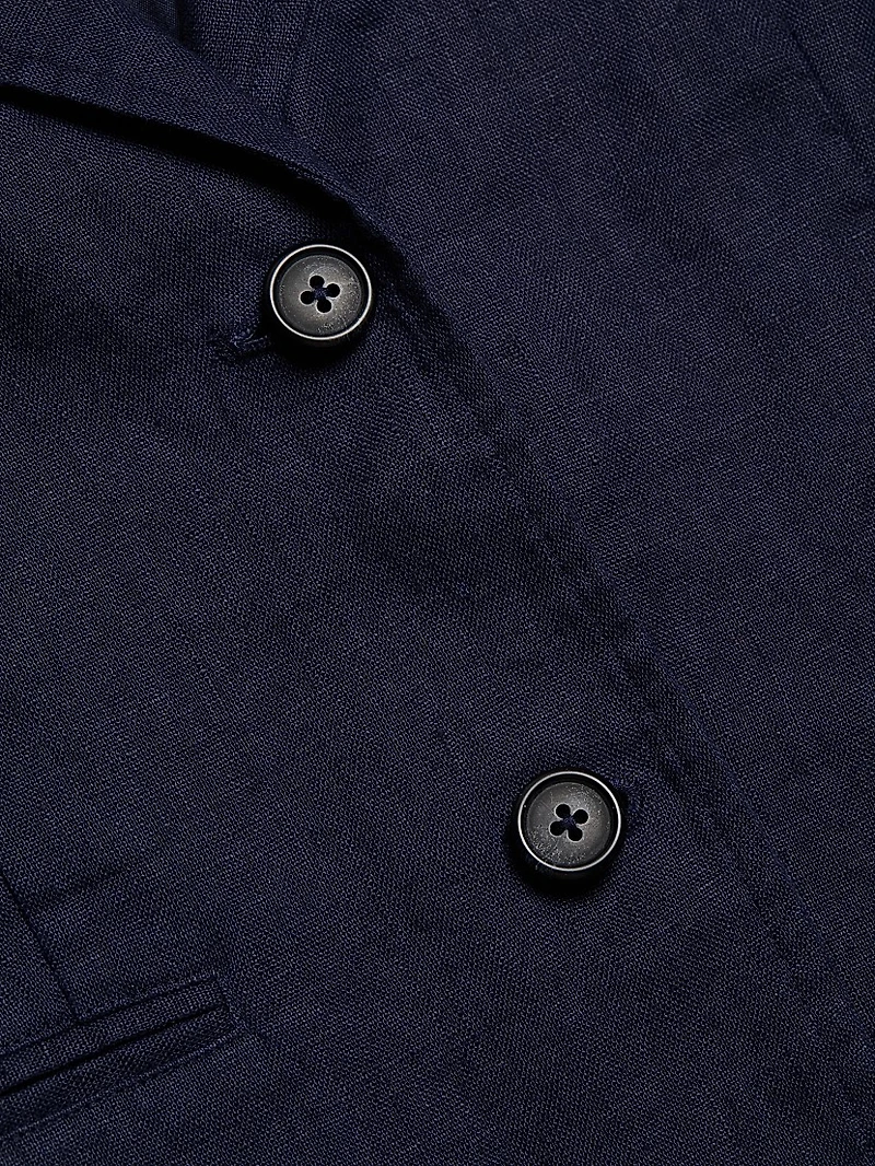 Boy Boxy Linen & Cotton Blazer