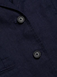 Boy Boxy Linen & Cotton Blazer