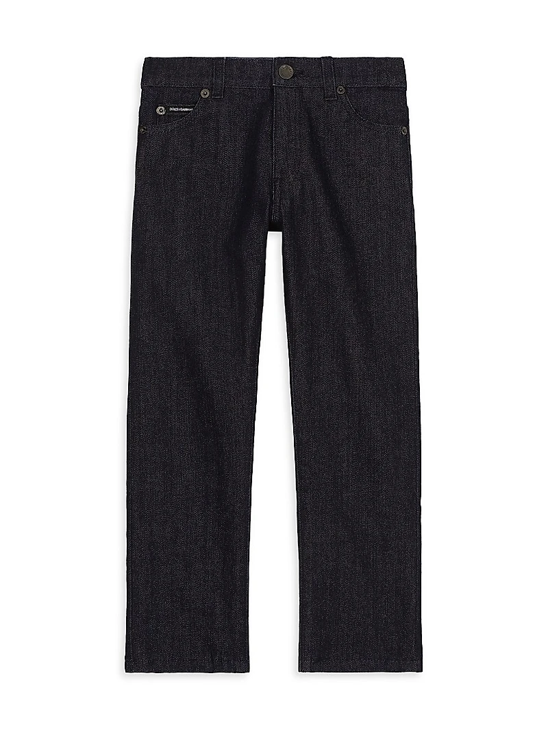 Little Boy's & Straight-Leg Jeans
