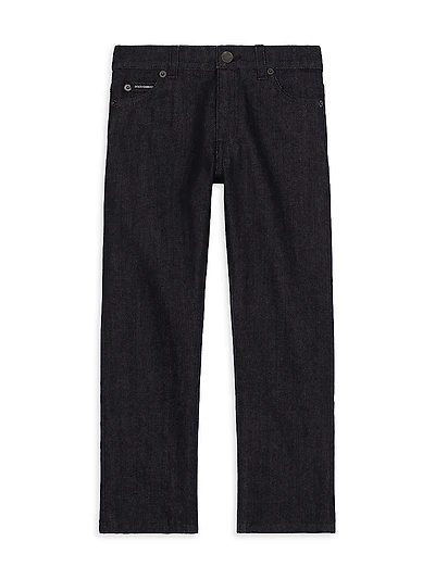 Little Boy's & Straight-Leg Jeans