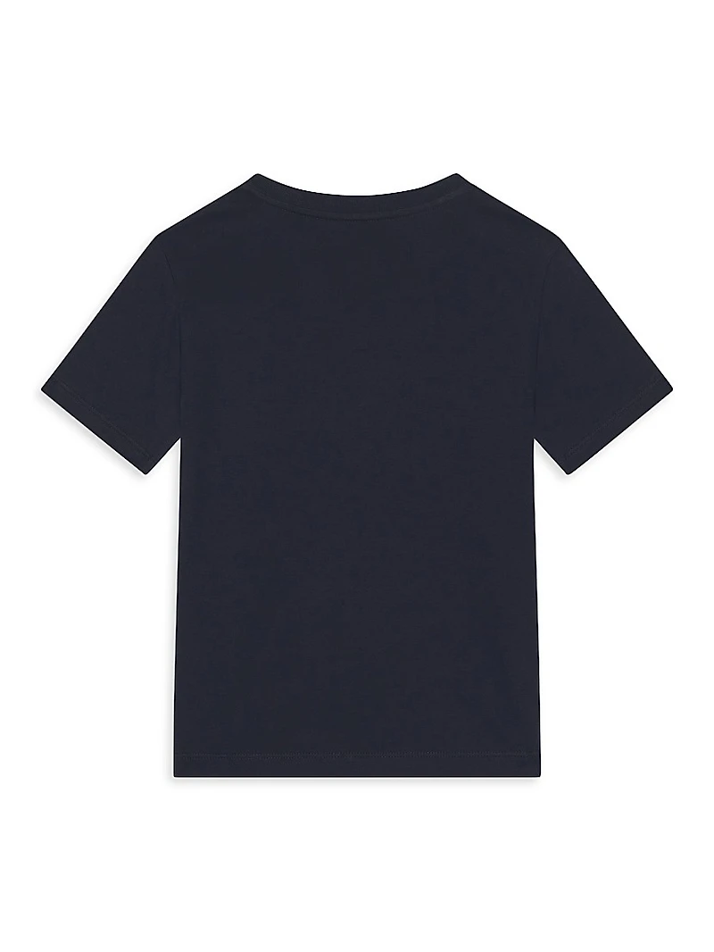 Little Boy's & Varsity Logo Crewneck T-Shirt