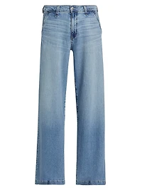 Stella Mid-Rise Wide-Leg Jeans