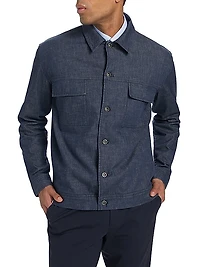Little Valley Chambray Trucker Jacket