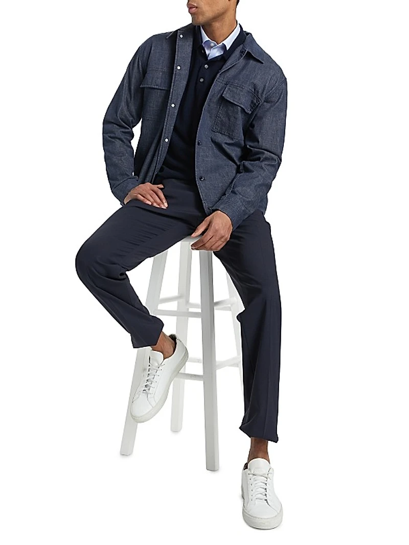 Little Valley Chambray Trucker Jacket