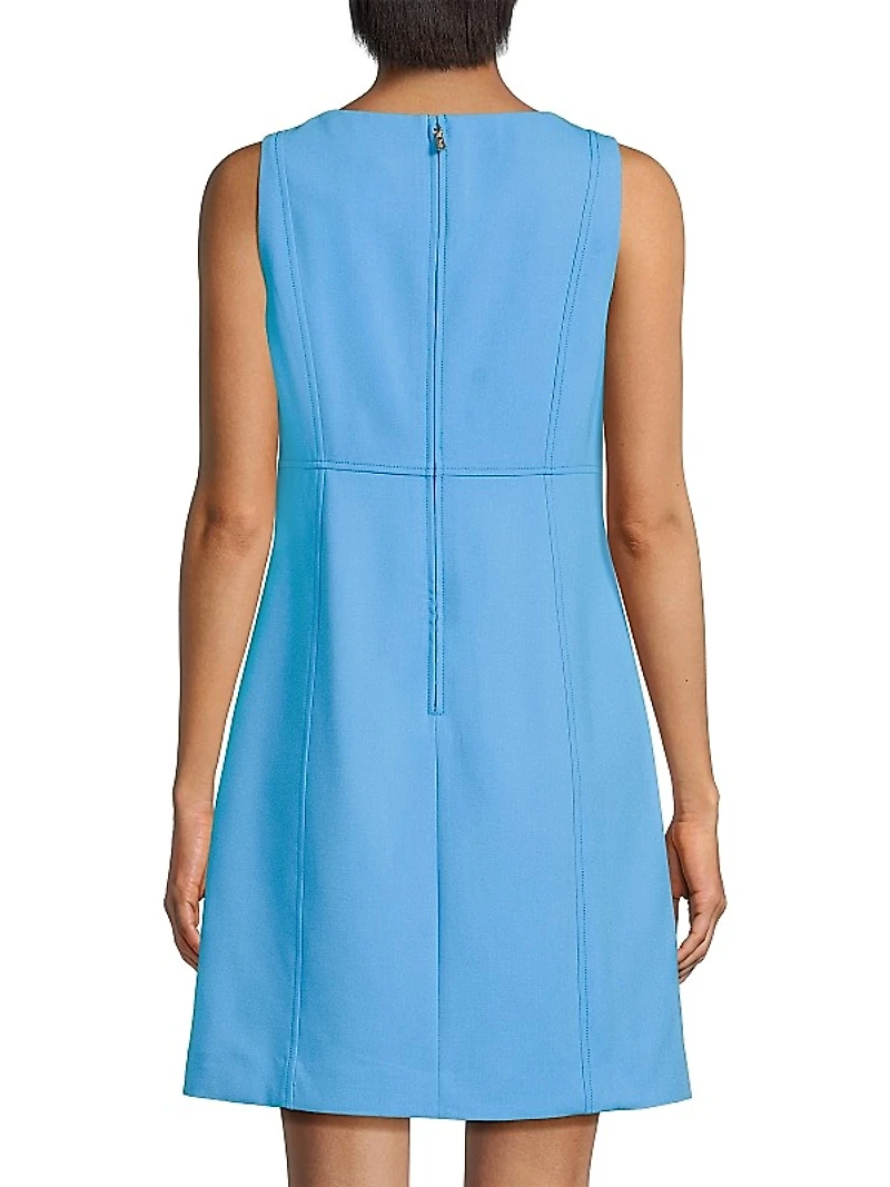 Trini Embroidered Sleeveless Minidress