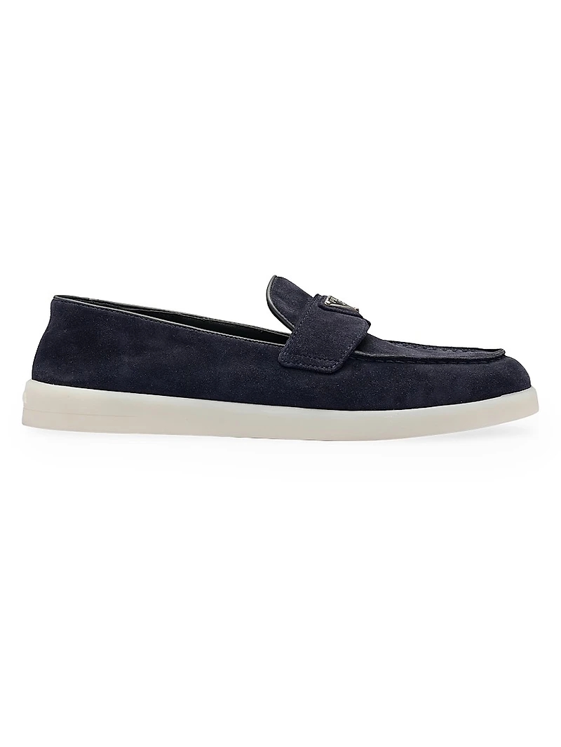 Suede Leather Loafers
