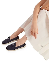 Suede Leather Loafers