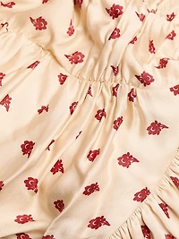 Dhalia Delhi Floral Ruffled Midi-Dress