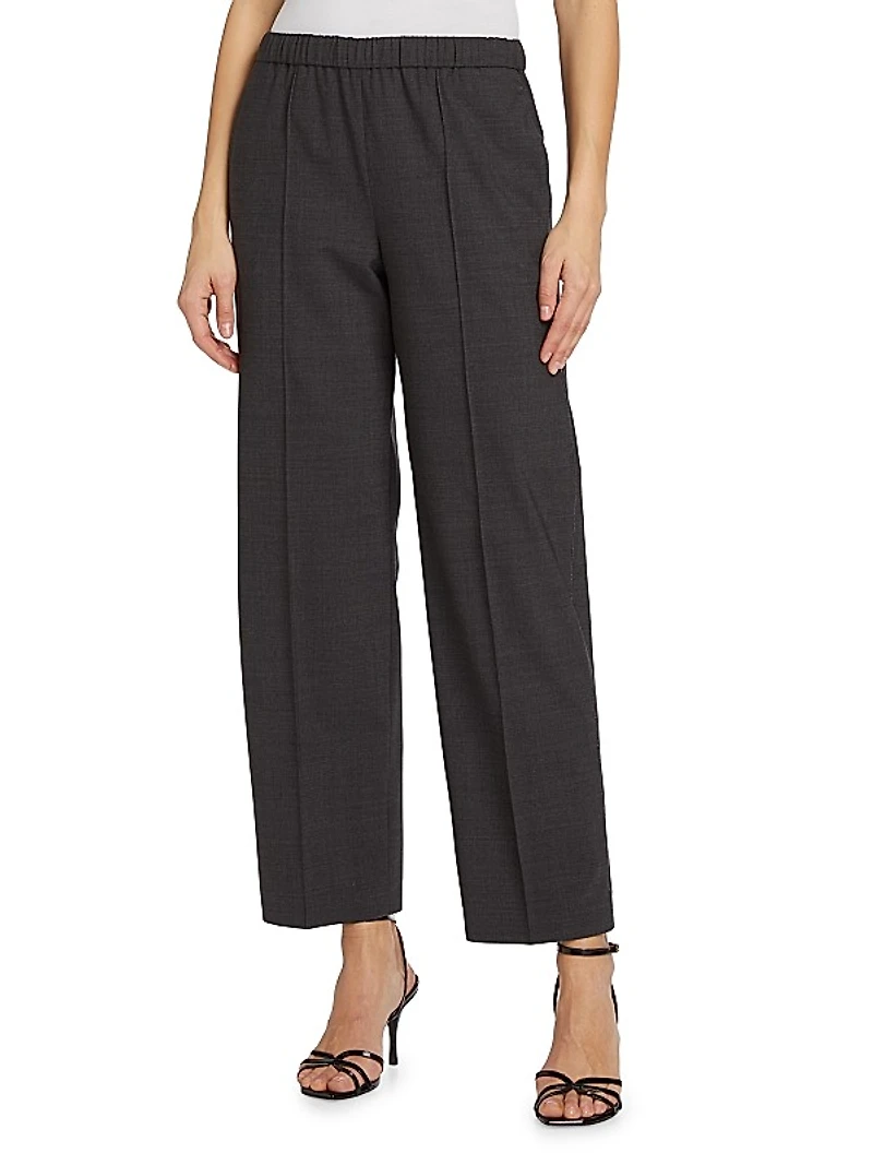 Stretch Wool Trousers