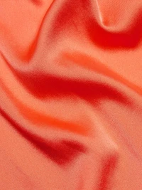 Melinda Short-Sleeve Satin Blouse