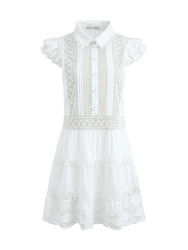 Meeko Cotton Mini Shirtdress