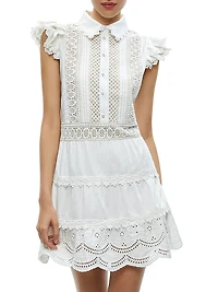 Meeko Cotton Mini Shirtdress