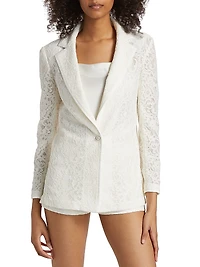 Judith Sheer Lace Blazer