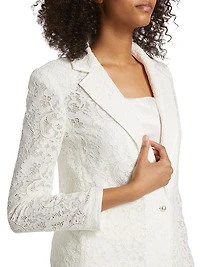 Judith Sheer Lace Blazer