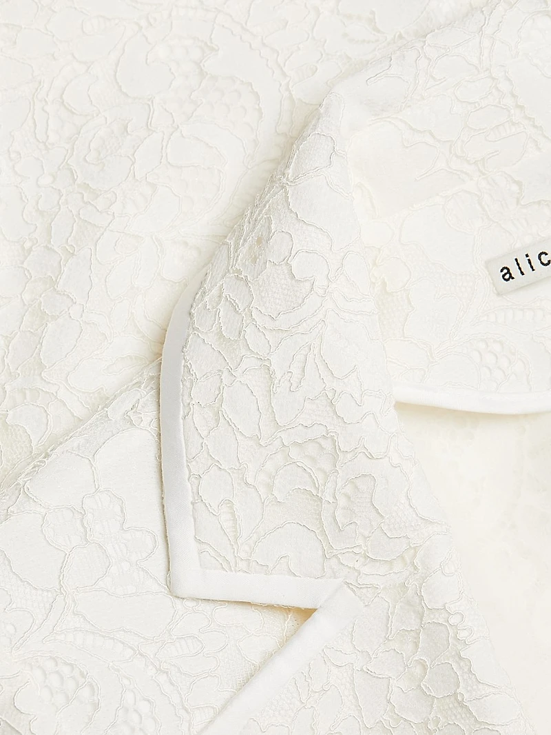 Judith Sheer Lace Blazer