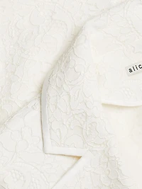 Judith Sheer Lace Blazer