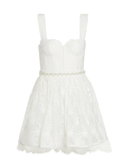 Hope Embellished Organza Minidress