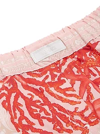 Little Girl's & Girl's Sea Barocco Poplin Shorts