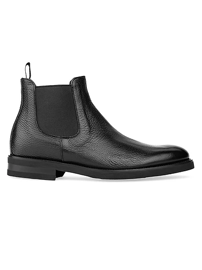 Leon Leather Chelsea Boots