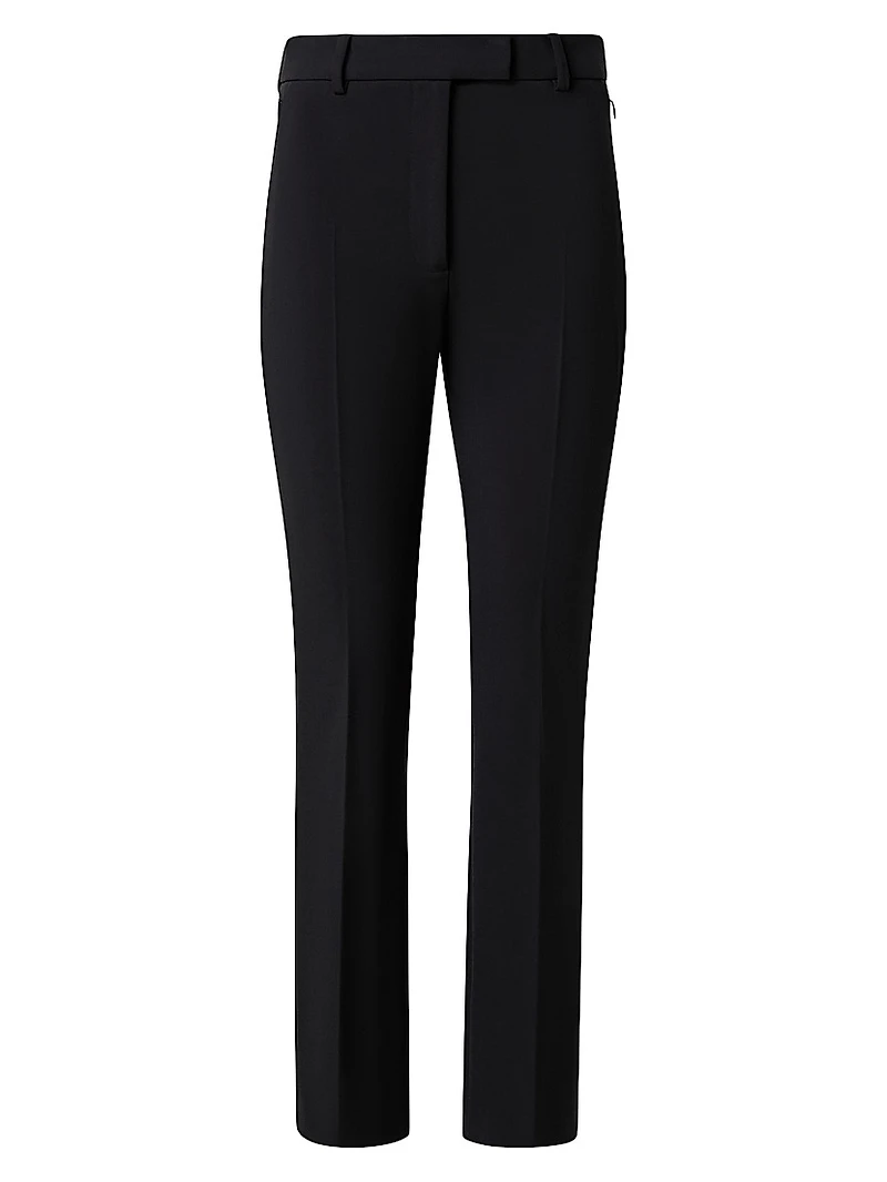 Francy Wool Gabardine Bootcut Pants