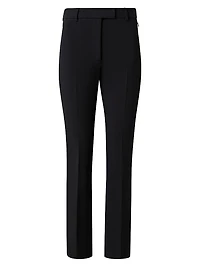 Francy Wool Gabardine Bootcut Pants