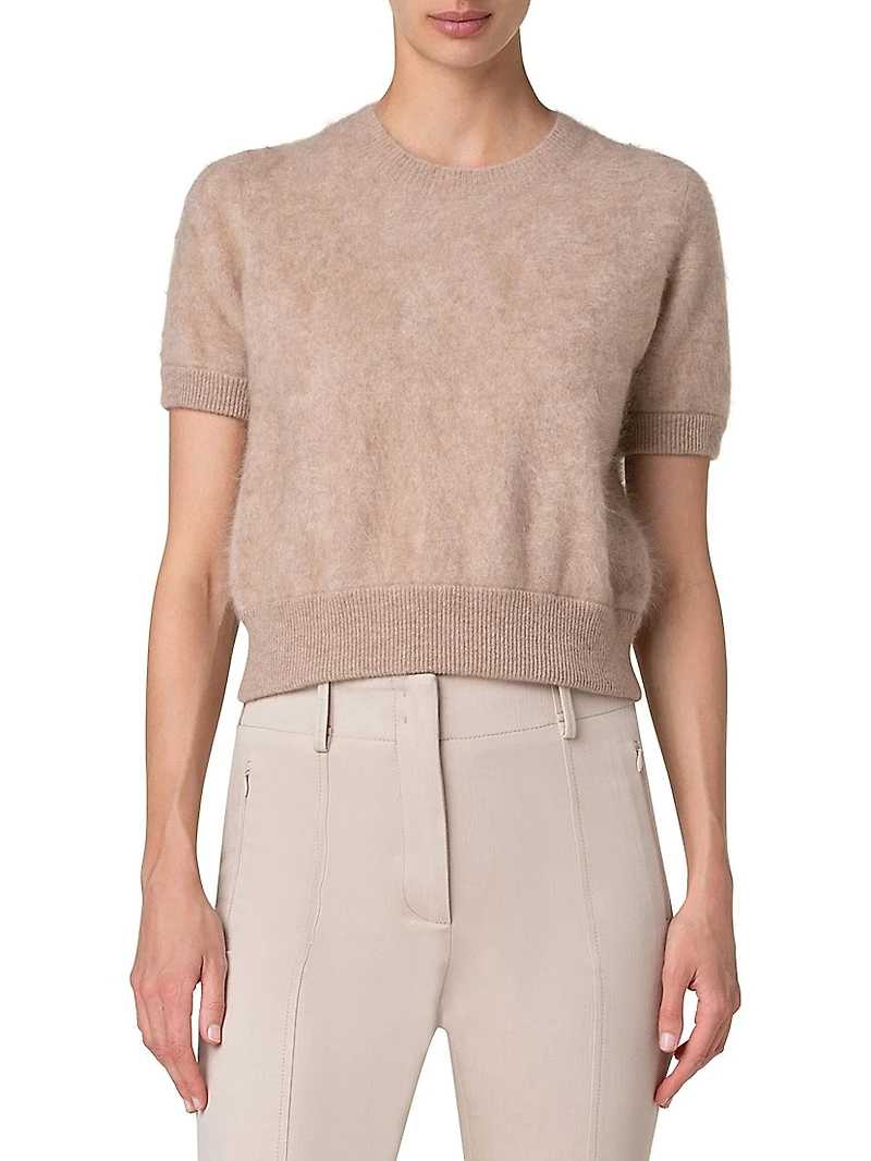 Brushed Cashmere Top