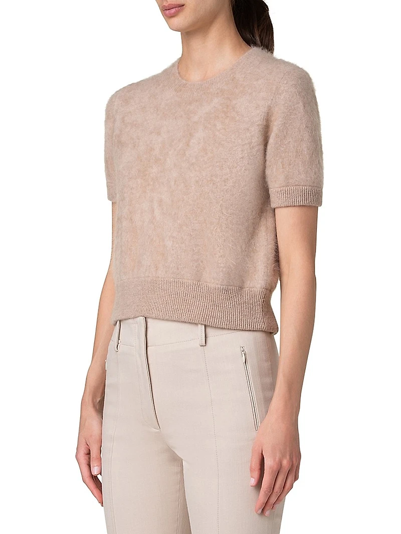 Brushed Cashmere Top