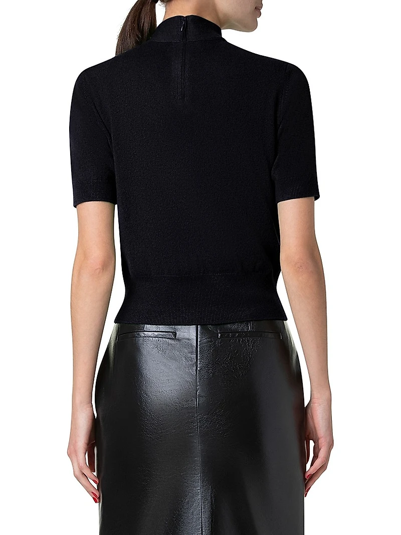 Cashmere Knotted Top