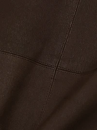 Leather Pencil Skirt