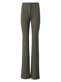 Faris Neoprene Boot-Cut Pants