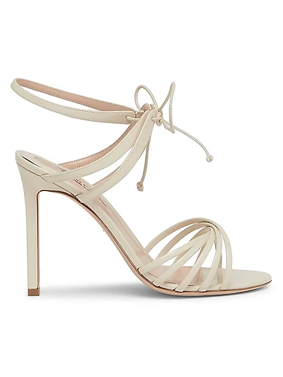 105MM Patent Leather Sandals