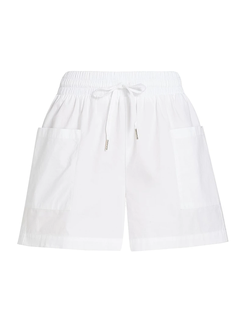 Cotton Drawstring Shorts