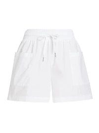 Cotton Drawstring Shorts