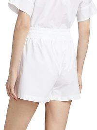 Cotton Drawstring Shorts