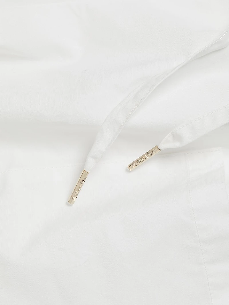 Cotton Drawstring Shorts