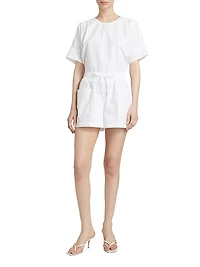 Cotton Drawstring Shorts