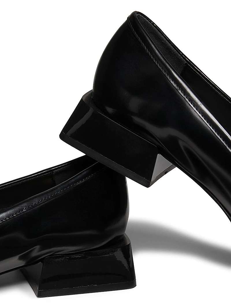 Ashton Leather Flats