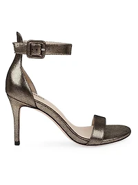 Gisele Vi 85MM Leather Sandals