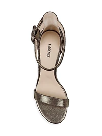 Gisele Vi 85MM Leather Sandals