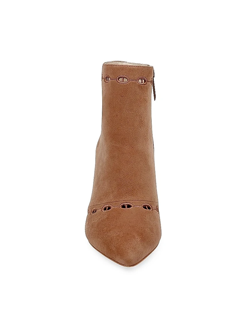 Chantae 75MM Suede Booties