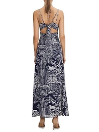 Quinn Printed Maxi Dress