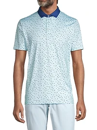Bedford Splatter Dot Polo Shirt
