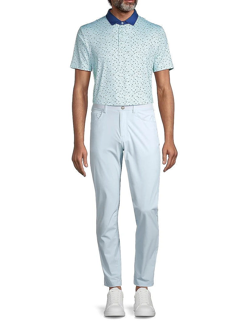 Bedford Splatter Dot Polo Shirt