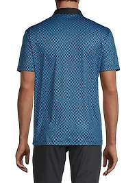 Blake Geometric Polo Shirt